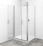Sprchové dvere 80 cm SAT TEX SIKOTEXL80CRT SIKOTEXL80CRT