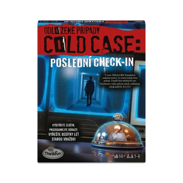 Ravensburger ThinkFun 76693 Odložené prípady: Posledný check-in