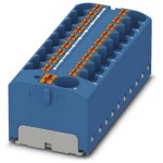 Phoenix Contact 3274034 blok rozvádzača 64.8 mm pružinová svorka modrá 8 ks; 3274034