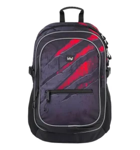 BAAGL Školský batoh Core Láva / 25 l / vhodná od 3. triedy (A-33998)