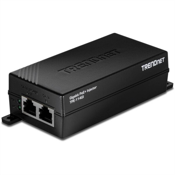 TrendNet TRENDNET - TPE-114GI PoE+ Injektor - Switch - Switch - 1 Gbps PoE injektor 10 / 100 / 1000 MBit/s; TPE-114GI