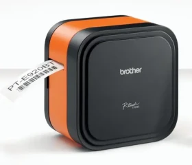 Brother PTE920BTZ1 čierna/oranžová / Tlačiareň samolepiacich štítkov / prenosná / Bluetooth 5.0 / USB-C / TZe 36 mm (PTE920BTZ1)