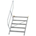 MUNK Günzburger Steigtechnik 600345 hliník, pozinkovaná ocel schodíky; 600345