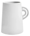 Spirella ORGANIC kelímok na zubné kefky matne biely / keramika