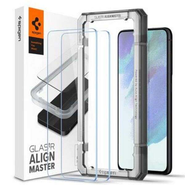 Spigen AlignMaster ochranné sklo pre Samsung Galaxy S21 FE 5G 2ks (AGL03088)