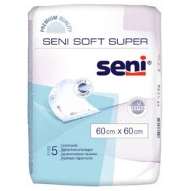 SENI Soft super hygienické podložky, 60x60 cm 5 kusov