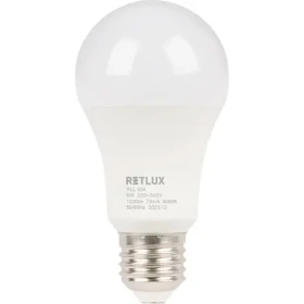 Retlux RLL 604 A60 E27 bulb 9W / 1220 lm / 4000K - studená biela D (8590669358182)
