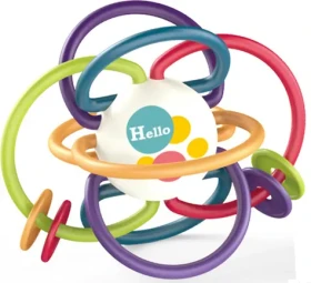 CHIPOLINO Hrkálka s hryzátkom Ball / od narodenia (DRN02406002)