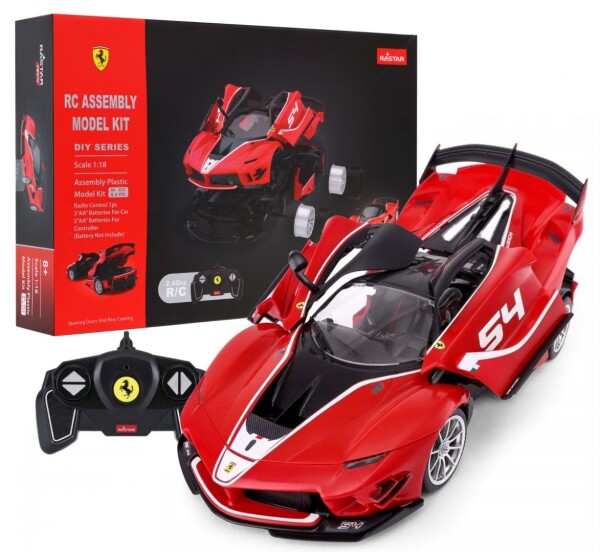 RASTAR Auto na diaľkové ovládanie R / C Ferrari FXX-K Rastar 1:18 červené