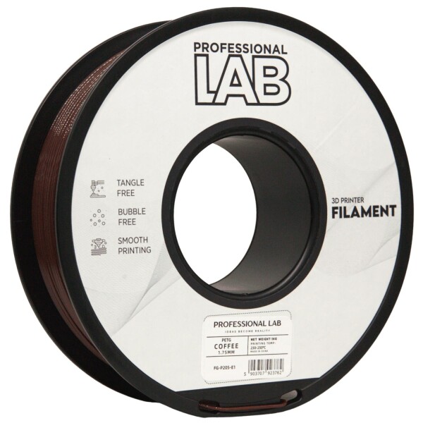 Professional Lab PETG filament 1,75 mm hnedý Coffee 1 kg