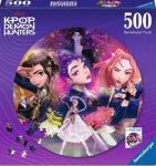Ravensburger Kruhové puzzle: K-pop: Lovkyňa démonov 500 dielikov