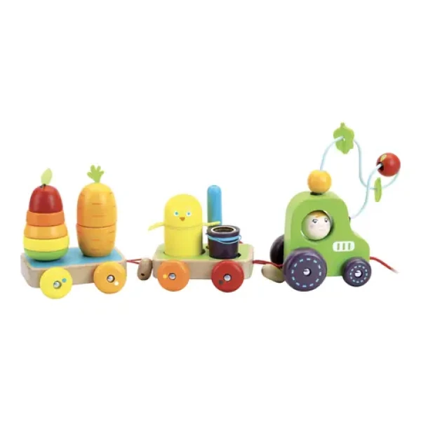 Vilac Multifunkčný ťahací traktorík