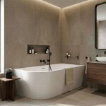 REA - Voľne stojaca akrylátová vaňa SYDNEY BELLANTO 170cm pravá REA-W6900