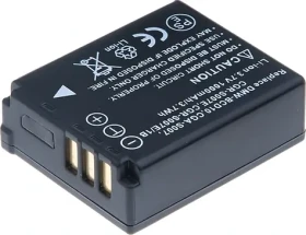 T6 Power Batéria Panasonic DMW-BCD10 / CGA-S007 / CGR-S007E / CGR-S007E/1B / 1000mAh / čierna (DCPA0012)