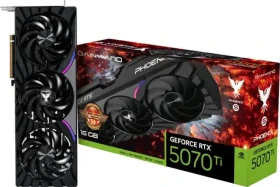 Gainward GeForce RTX 5070 Ti Phoenix-S GS / Grafická karta / 16GB GDDR7 / 256-bit / 1x HDMI 2.1 + 3x DP 2.1 / 750W (16) (NE7507TS19T2-GB2031K)