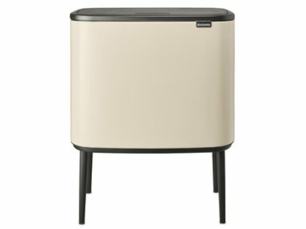 Brabantia Bo Touch Odpadkový kôš na triedený odpad 11 + 23 L béžová / 54 x 68 x 31.5 cm (201585)