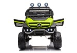 Mamido Detské elektrické autíčko Mercedes-Benz Unimog S 4x4 lakované zelené