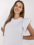 Šaty LK SK 506795 1.99 biela a čierna 36