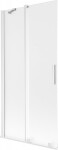 MEXEN/S - Velar dvojkrídlová posuvná vaňová zástena 90 x 150, dekor, biela 896-090-000-31-20