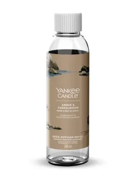 Yankee Candle Signature Amber Sandalwood Reed Náplň (5038581156088)