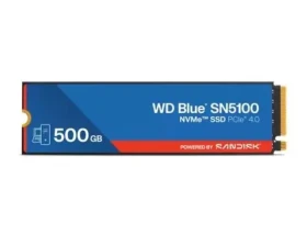WD Blue SN5100 M.2 NVMe 500 GB / M.2 SSD / PCIe Gen4 x4 / R: 5000MBps / W: 4000MBps / 5y (WDS500G5B0E-00CPE0)