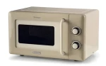 Ariete 3960CR Vintage béžová / Mikrovlnná rúra / 800 W / 20 l / 5 úrovní výkonu / 30 min časovač (3960CR)