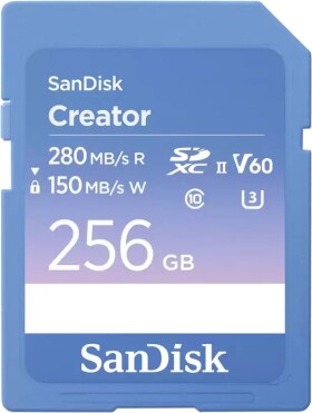 SanDisk Creator SDXC 256 GB Class 10 UHS-II/U3 V60 (SDSDXEP-256G-GNCIS)