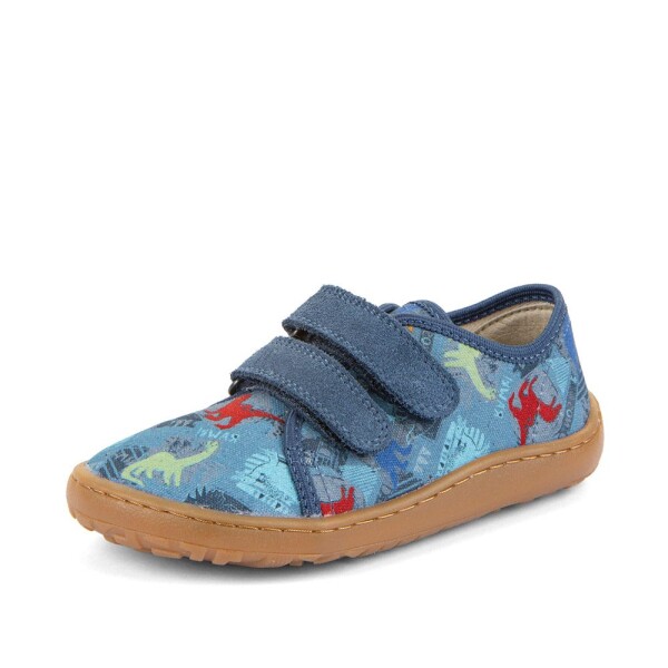 Chlapčenské plátené barefoot tenisky CANVAS DARK DENIM Froddo G1700440-15 - 27