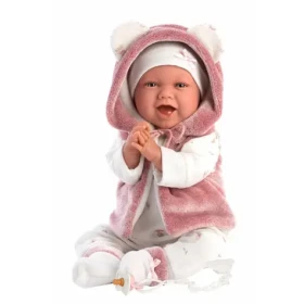 Llorens 74070 NEW BORN - realistická bábika bábätko so zvukmi a mäkkým látkovým telom - 42 cm