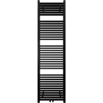 CERANO - Kúpeľňový radiátor Lincoln - stredové pripojenie 50mm/bočné - 559W - čierna matná - 1800x500 mm CER-429574