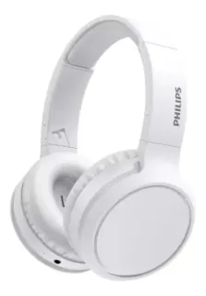 Philips TAH5205 biela / Bezdrôtové slúchadlá s mikrofónom / 29 hodín / Bluetooth 5.0 (TAH5205WT)