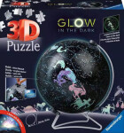 Ravensburger Puzzle-Ball Svietiaci glóbus: Hviezdna obloha