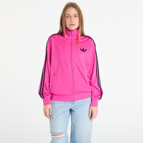 Bunda adidas Adicolor Classic Firebird Loose Track Top Semi Lucid Fuchsia/ Black M