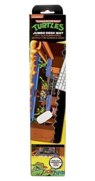 Bluesky Herná podložka Ninja Korytnačky / Herná podložka pod myš / neoprén / 30 x 80 cm (TT713807EPM)