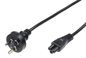 MicroConnect Power Cord Austrália typ I - C5 1.8m čierna / austrálska koncovka (PE010818AUSTRALIA)