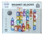 Mamido Mamido Magnetická stavebnica mesto 94 dielov guľôčková dráha L MT1511