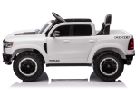 Mamido Detské elektrické autíčko Dodge Ram biele