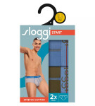 Pánske nohavičky Start Midi C2P box - GREEN - zelená 0031 - SLOGGI GREEN 6