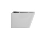 INVENA - Závesná WC misa PAROS, vrátane soft/close sedátka CE-90-001-W