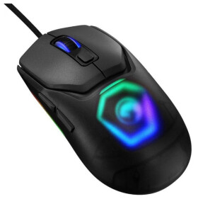 Marvo FIT LITE G1 šedá / Optická myš / USB-A / 12000 DPI / RGB / 7 tlačidiel (FIT LITE G1 GY)