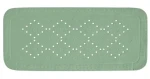 Spirella ALASKA bazalkovo zelená / Protišmyková podložka do vane / PVC / 91 x 36 cm