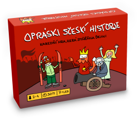 Opráski sčeskí historje - karetní hra, jaz