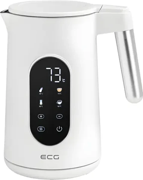 ECG RK 1799 SMART biela / Rýchlovarná kanvica / nerez (100002076309)