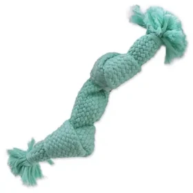 Dog Fantasy Hračka - uzol pískacia modrá 2 knôty 22cm (124-13231)