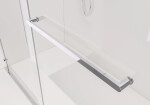 CERANO - Sprchová zástena Walk-in Medin L/P - 8 mm - chróm, transparentné sklo - 170x195 - dvojdielna posuvná CER-478003