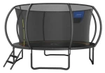 MERACH Trampolína MR-2429B2 / Priemer 3,6 m / Bezpečnostná sieť / 72 pružín / Nosnosť 150 kg (MR-2429B2-EU)