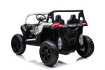 Mamido Elektrické autíčko Buggy UTV Strong 24V nafukovacie kolesá biele