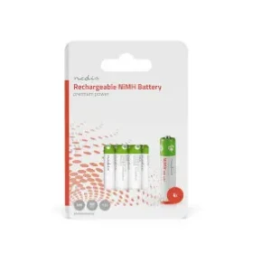 Nedis Dobíjacia Ni-MH batéria AAA 4 ks / 1.2 V DC / 950 mAh / Prednabité (BANM9HR034B)