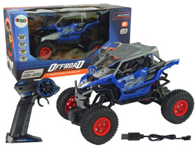 Mamido Off-road Auto Off-Road diaľkové ovládanie 2,4 GHz 1:16 modrá