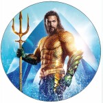 Jedlý papier Aquaman s trojzubcom, 19,5 cm - Pictu Hap